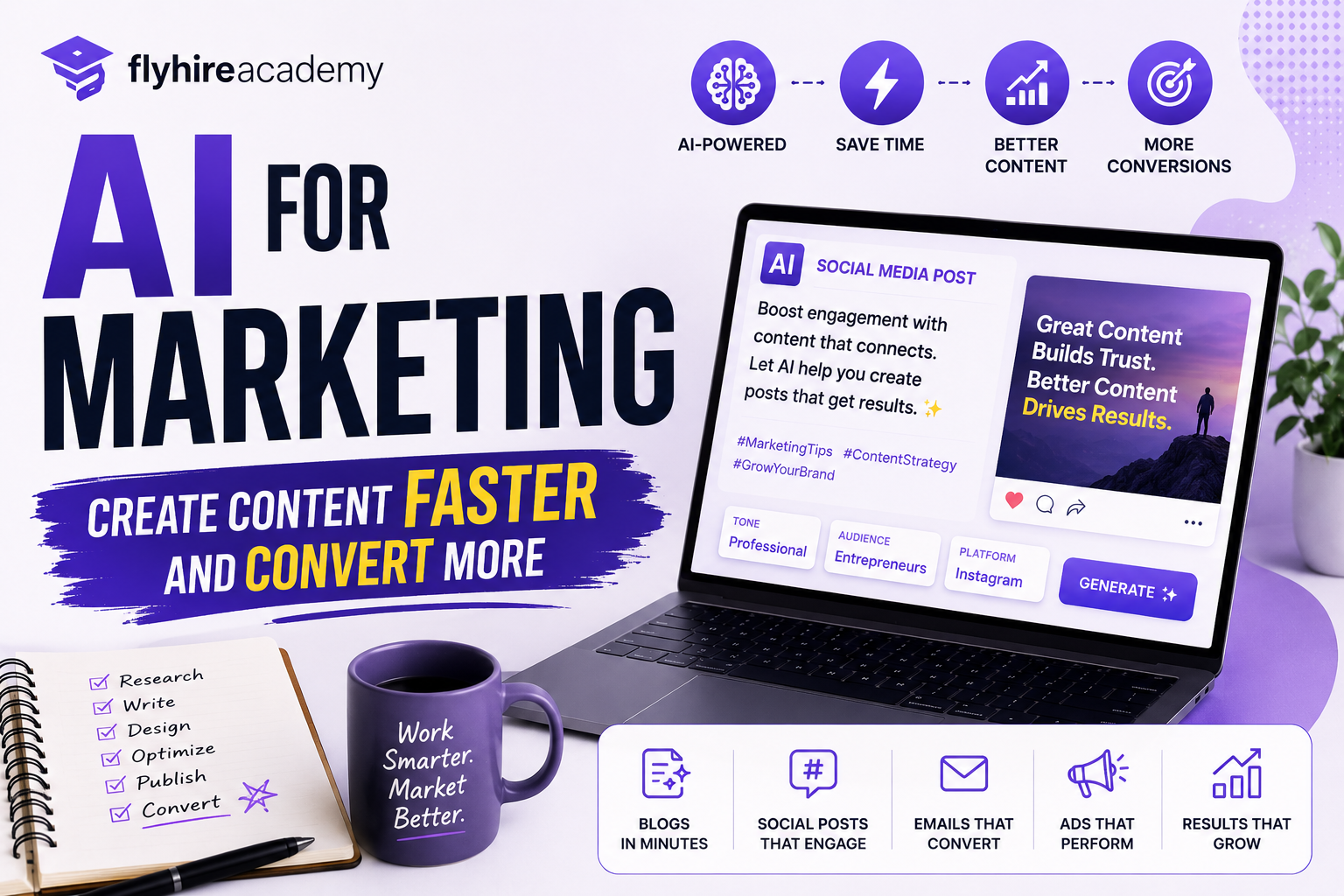 AI for Marketing: Create Content Faster and Convert More