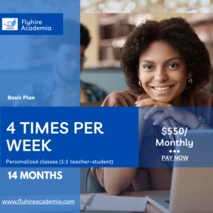 4 veces por semana